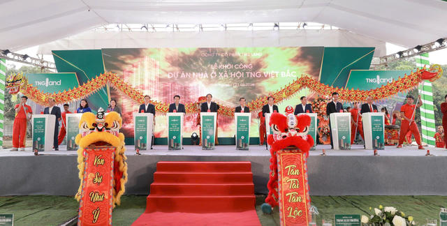 Công ty Cổ phần TNG Land khởi công dự án nhà ở xã hội TNG Việt Bắc, bổ sung hơn 1.000 căn hộ tại Thái Nguyên