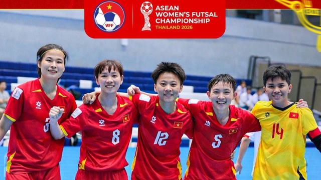 Futsal nữ Việt Nam giành Huy chương đồng Futsal nữ Việt Nam giành Huy chương đồng