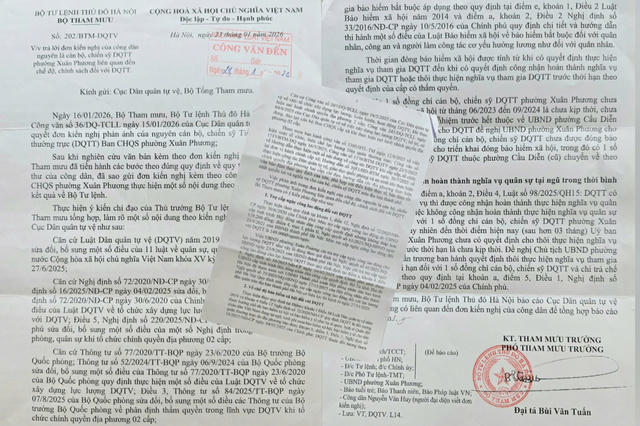 Bộ Tư lệnh Thủ đô Hà Nội: Trả lời về trợ cấp ngày công lao động với dân quân thường trực  