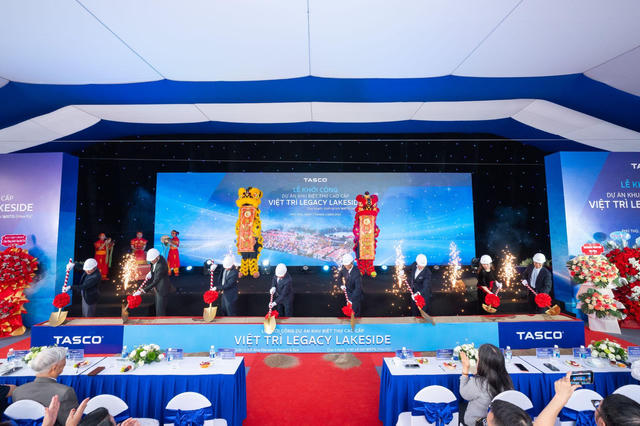 Tasco khởi công khu biệt thự cao cấp Việt Trì Legacy Lakeside, kiến tạo chuẩn mực sống quốc tế tại trung tâm tỉnh Phú Thọ Tasco khởi công khu biệt thự cao cấp Việt Trì Legacy Lakeside, kiến tạo chuẩn mực sống quốc tế tại trung tâm tỉnh Phú Thọ
