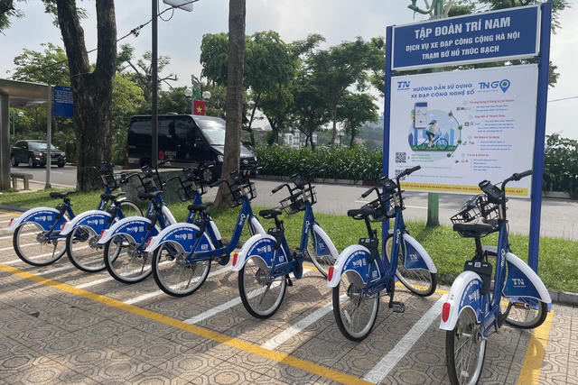Đề xuất kéo dài thí điểm xe đạp công cộng tại Hà Nội đến hết năm 2026 Đề xuất kéo dài thí điểm xe đạp công cộng tại Hà Nội đến hết năm 2026