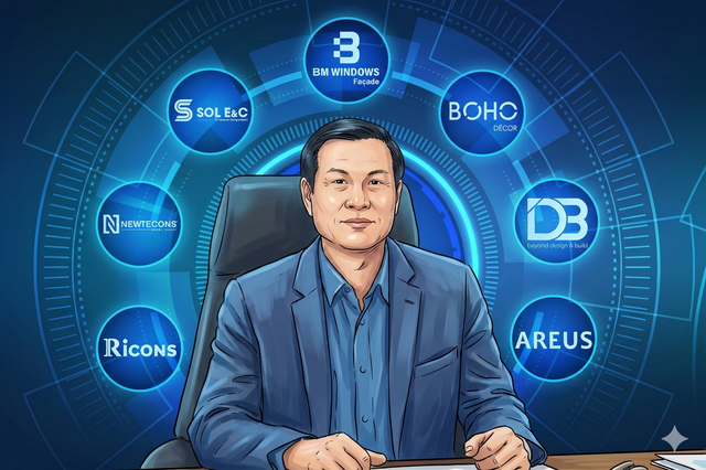 Dàn lãnh đạo Newtecons, SOL E&C hội tụ tại doanh nghiệp 3.600 tỷ đồng do cựu Chủ tịch Coteccons vừa thành lập