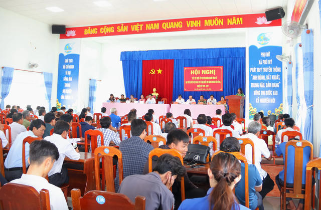 Ứng cử viên ĐBQH cam kết đồng hành phát triển địa phương Cà Mau