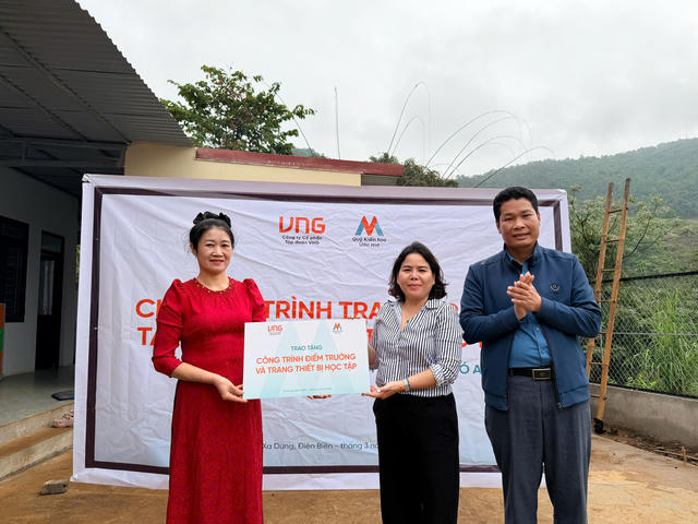 Quỹ Kiến tạo Ước mơ hỗ trợ hơn 1,5 tỷ đồng cải tạo hai điểm trường mầm non vùng cao Điện Biên