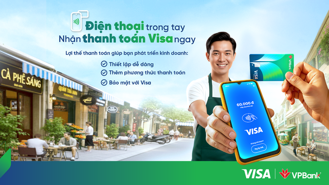 VPBank ra mắt tính năng NEO Accept: Hoàn thiện giải pháp thanh toán cho hộ kinh doanh