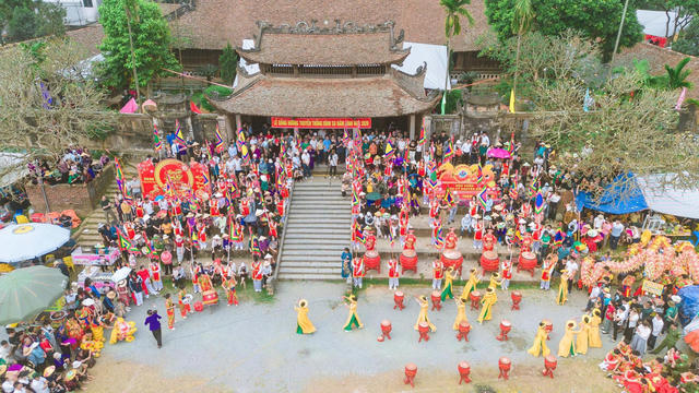 Rộn ràng lễ hội truyền thống Đình So xứ Đoài