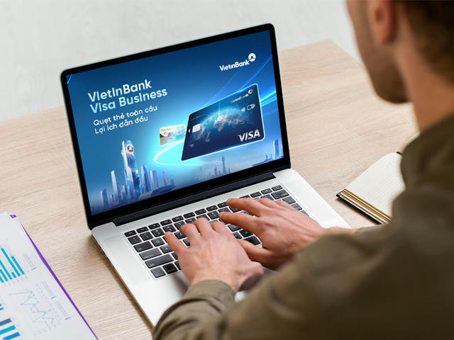 Thẻ VietinBank Visa doanh nghiệp – Giải pháp tài chính ưu việt Thẻ VietinBank Visa doanh nghiệp – Giải pháp tài chính ưu việt