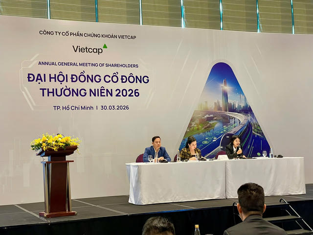 ĐHĐCĐ 2026: Chứng khoán Vietcap (VCI) chốt mục tiêu lãi 2.300 tỷ đồng, lộ diện nhóm cổ đông nắm giữ 30% vốn điều lệ ĐHĐCĐ 2026: Chứng khoán Vietcap (VCI) chốt mục tiêu lãi 2.300 tỷ đồng, lộ diện nhóm cổ đông nắm giữ 30% vốn điều lệ