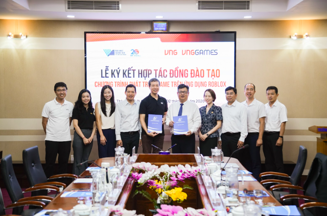 VNGGames và UIT hợp tác đồng đào tạo game trên Roblox, tạo cơ hội cho sinh viên phát hành game toàn cầu ngay trên giảng đường 