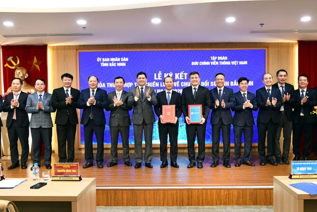 VNPT và Bắc Ninh tăng tốc chuyển đổi số, hướng tới đô thị thông minh