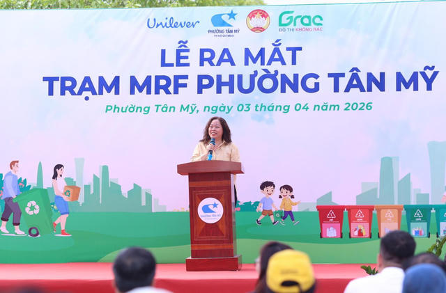 Unilever Việt Nam ra mắt Trạm Thu hồi Vật liệu tái chế tích hợp công nghệ và sức mạnh cộng đồng, thúc đẩy phân loại rác tại nguồn tại TP HCM