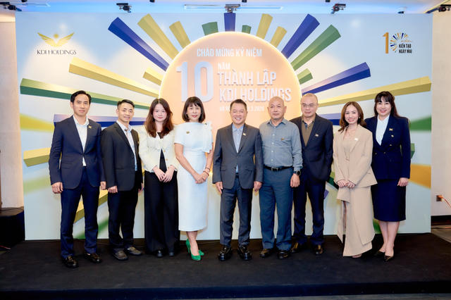 KDI Holdings định hình hành trình 10 năm qua 3 trục giá trị: Con người - Trải nghiệm - Bền vững