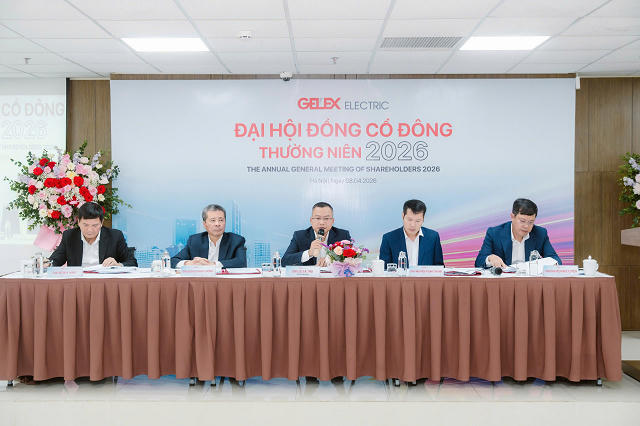 ĐHĐCĐ 2026: Chốt phương án chia cổ phiếu thưởng tỷ lệ 75%, GELEX Electric (GEE) lên kế hoạch lãi 2.705 tỷ đồng