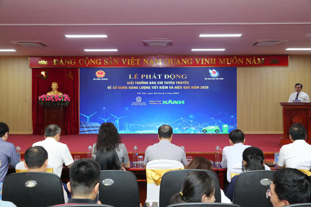  Phát động “Giải thưởng Báo chí tuyên truyền về sử dụng năng lượng tiết kiệm và hiệu quả năm 2026”