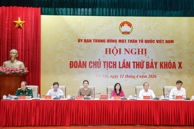 Hội nghị Đoàn Chủ tịch Ủy ban Trung ương Mặt trận Tổ quốc Việt Nam lần thứ 7, Khóa X