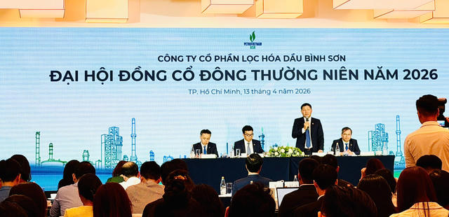 ĐHĐCĐ Lọc hóa dầu Bình Sơn (BSR) 2026: Kế hoạch chuyển đổi thành Tổng Công ty giữa bài toán lợi nhuận sụt giảm 58% và sức ép duy trì tư cách niêm yết