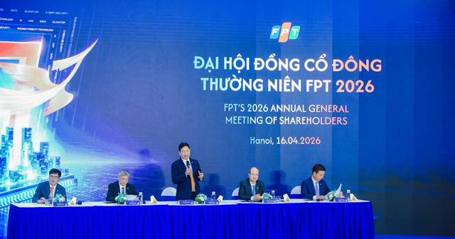 ĐHĐCĐ FPT 2026: Tham vọng 'lên mâm AI trăm triệu USD, nắm bắt cơ hội từ làn sóng dịch chuyển chuỗi cung ứng toàn cầu