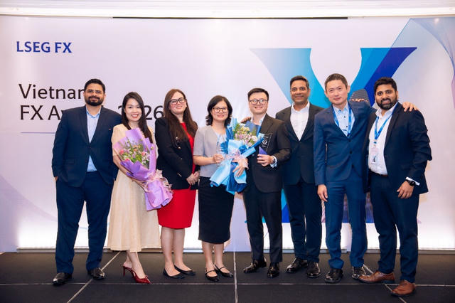 Eximbank duy trì vai trò nhà tạo lập thị trường ngoại hối, 6 năm liên tiếp được LSEG vinh danh