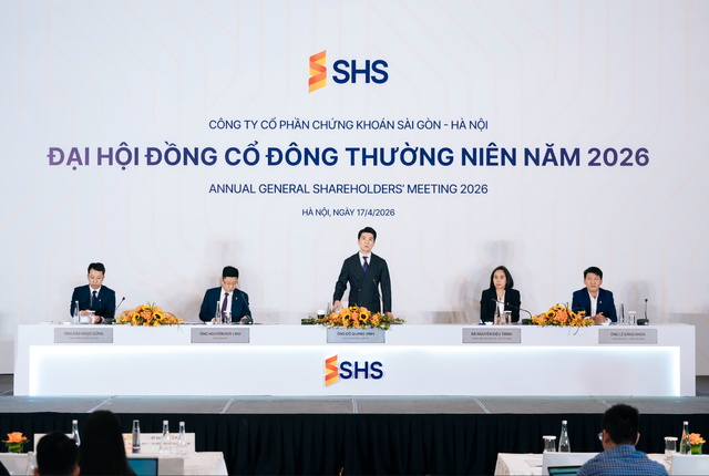 ĐHĐCĐ 2026 Chứng khoán SHS: Chốt lãi 1.718 tỷ, tăng vốn lên 10.000 tỷ và chiến lược chuyển đổi toàn diện