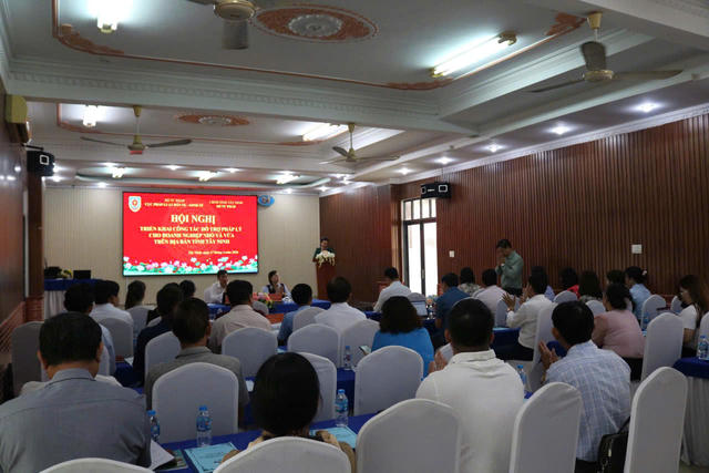 Hỗ trợ pháp lý, tạo thuận lợi cho doanh nghiệp, hợp tác xã, hộ kinh doanh phát triển bền vững trên địa bàn tỉnh Tây Ninh