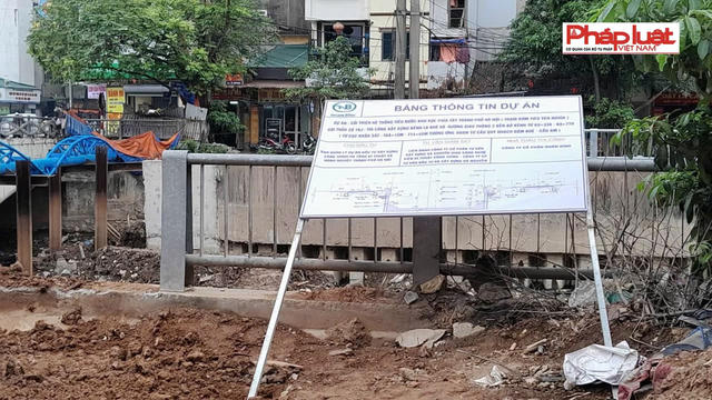 Dự án kênh La Khê "trễ hẹn" nhiều năm: Lãnh đạo Hà Nội kiểm tra, siết mốc hoàn thành trước mùa mưa lũ