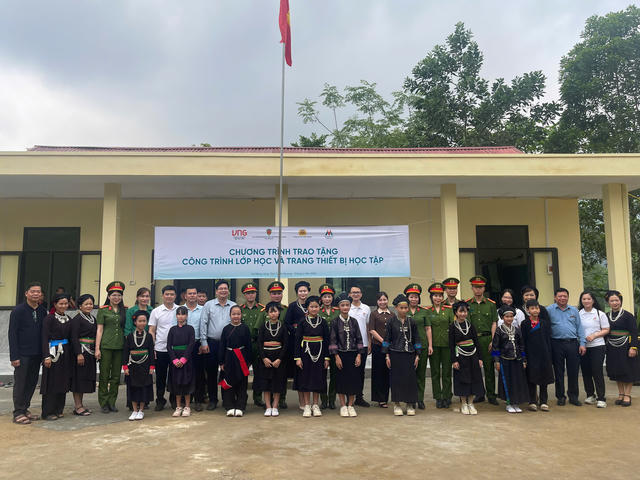 Quỹ Kiến tạo Ước mơ và C06 trao tặng công trình điểm trường tại Tuyên Quang: Hơn 1,1 tỷ đồng đầu tư đồng bộ, hỗ trợ hơn 900 học sinh vùng cao