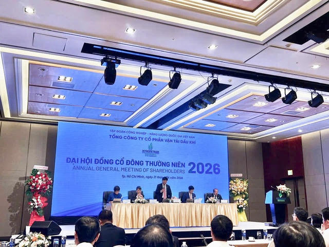 ĐHĐCĐ PVTrans (PVT) 2026: Ước lãi quý 1 đạt 470 tỷ, chốt chia cổ tức 10% và duy trì chuỗi lợi nhuận nghìn tỷ