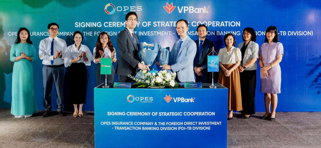 OPES và VPBank ký kết hợp tác, phát triển giải pháp tài chính - bảo hiểm toàn diện cho doanh nghiệp FDI