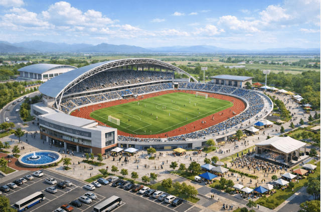 Bắc Ninh: Đầu tư hơn 286 tỷ đồng xây dựng Khu thể thao tại xã Văn Môn