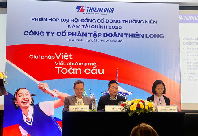 ĐHĐCĐ 2026 Thiên Long (TLG): Doanh thu quý 1 cán mốc lịch sử 1.000 tỷ, Chủ tịch trải lòng quyết định bán 'đứa con tinh thần' cho đối tác Nhật Bản