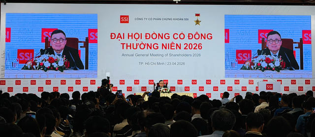 ĐHĐCĐ SSI 2026: Chủ tịch Nguyễn Duy Hưng từ chối cạnh tranh kiểu 'chuồng chợ', không hứa giá cổ phiếu tăng bằng lần