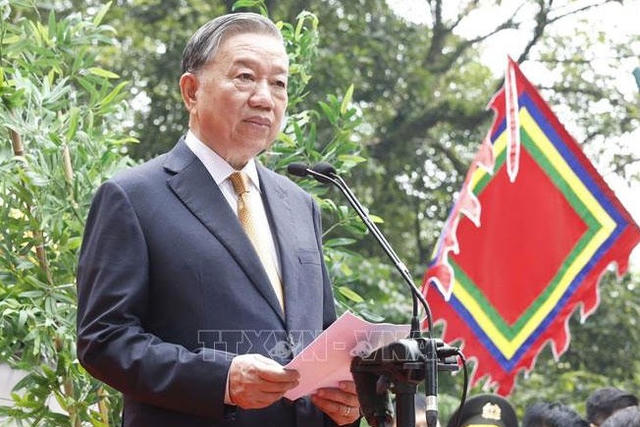 Toàn văn phát biểu của Tổng Bí thư, Chủ tịch nước Tô Lâm tại Lễ dâng hương tưởng niệm các Vua Hùng