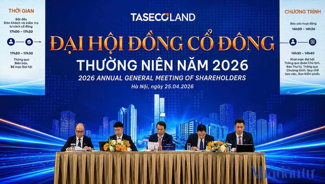 ĐHĐCĐ Taseco Land (TAL) 2026: Đặt mục tiêu lợi nhuận tăng 273%, doanh thu kỳ vọng đạt 27.000 tỷ đồng vào năm 2028