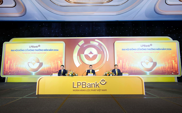 ĐHĐCĐ LPBank (LPB) 2026: Trình phương án lập ngân hàng con tại VIFC, chốt tỷ lệ chia cổ tức tiền mặt kỷ lục 30%