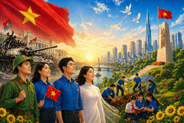 Khi người trẻ viết tiếp câu chuyện hòa bình