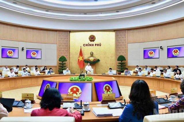 Thủ tướng Lê Minh Hưng chủ trì phiên họp Chính phủ thường kỳ tháng 4