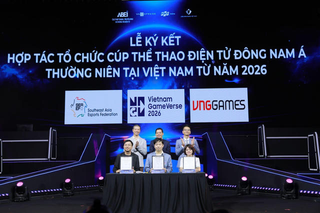 VNGGames đồng tổ chức giải eSports cấp đội tuyển quốc gia đầu tiên cho Đông Nam Á tại Vietnam GameVerse 2026