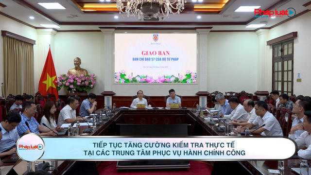 Tiếp tục tăng cường kiểm tra thực tế tại các Trung tâm Phục vụ hành chính công