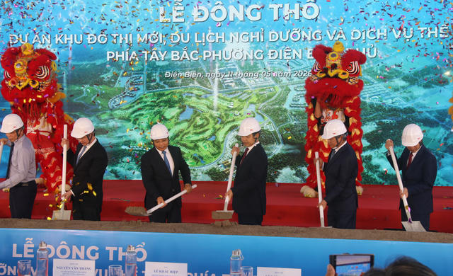 Động thổ dự án khu đô thị, du lịch và dịch vụ hơn 23.000 tỷ đồng tại Điện Biên
