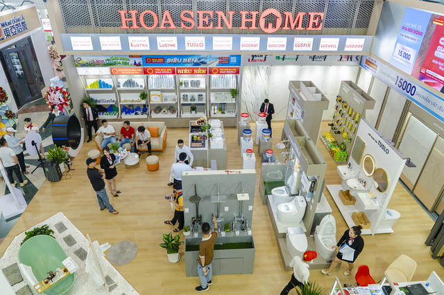 Hoa Sen Home ghi dấu ấn tại Vietbuild Đà Nẵng 2026 với chứng nhận 'Gian hàng đẹp - quy mô - ấn tượng'