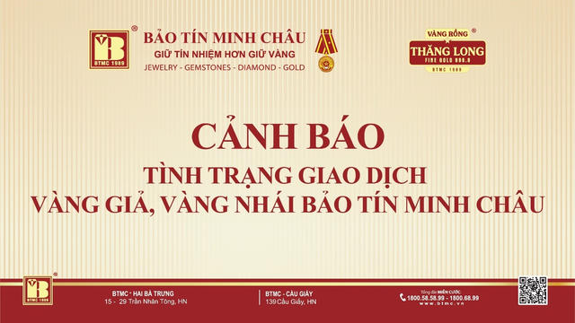 Cảnh báo tình trạng vàng giả, vàng nhái thương hiệu trên thị trường 