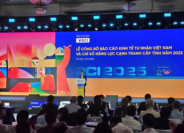 VCCI công bố Báo cáo Kinh tế tư nhân Việt Nam 2025 và PCI 2025 