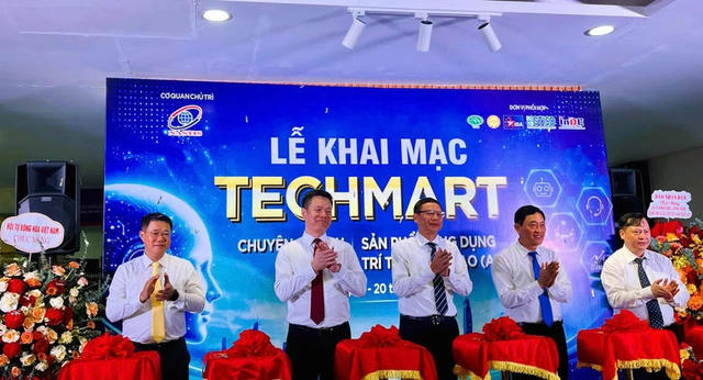 Techmart chuyên ngành sản phẩm ứng dụng trí tuệ  nhân tạo (AI): Kết nối giao thương, thương mại hóa các sản phẩm AI
