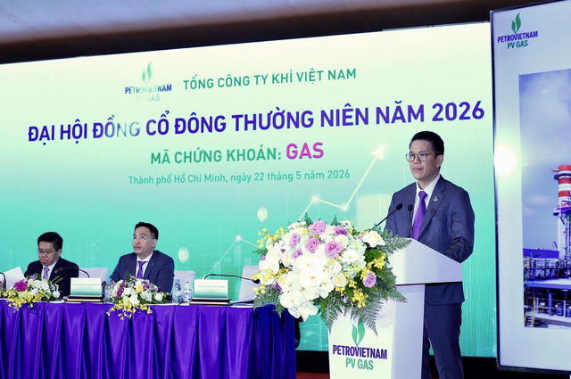 ĐHĐCĐ PV GAS 2026: Chốt quyền cổ tức 6.000 tỷ đồng, linh hoạt ứng phó đứt gãy chuỗi cung ứng và định hình lại bản đồ năng lượng