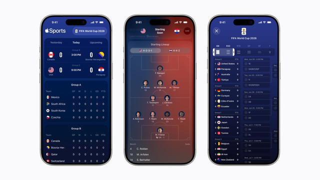 Apple ra mắt ứng dụng cho World Cup 2026