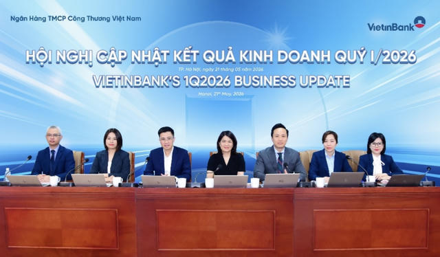 VietinBank Quý 1/2026: Tiếp tục nền tảng tăng trưởng bền vững