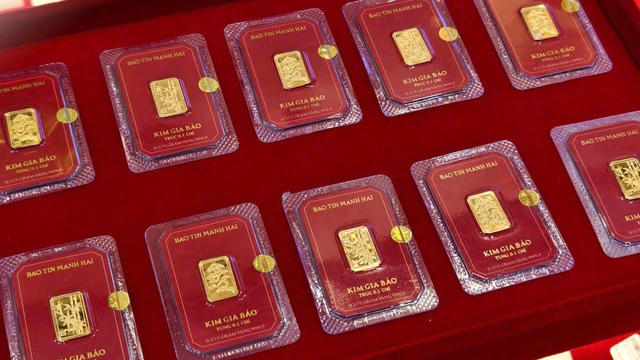 Giá vàng ngày 23/5: Vàng thế giới giảm tuần thứ hai liên tiếp, vàng miếng SJC tiếp đà đi xuống