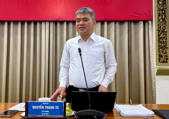 Thứ trưởng Bộ Tư pháp Nguyễn Thanh Tú: 8 vấn đề TP HCM cần lưu ý khi xây dựng Luật Đô thị đặc biệt