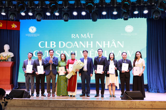 Trường ĐH Luật TP HCM ra mắt CLB Doanh nhân cựu sinh viên