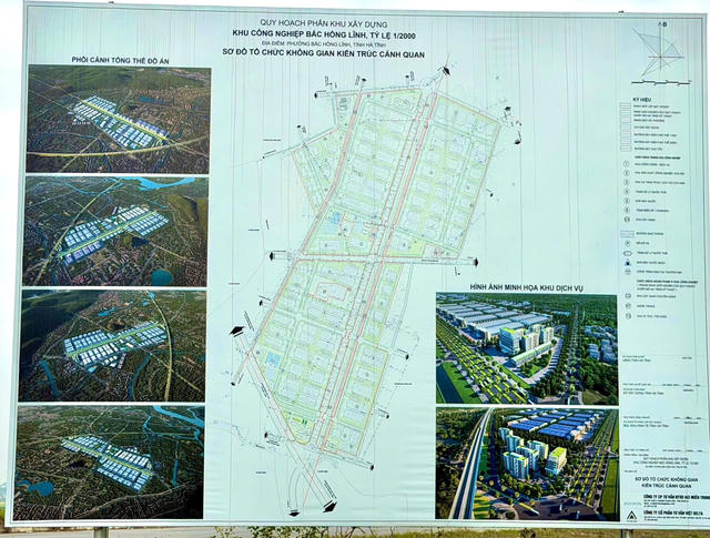Hà Tĩnh chấp thuận đầu tư Khu công nghiệp Bắc Hồng Lĩnh hơn 2.000 tỷ đồng